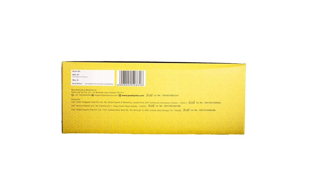 Goodwyn Tea Shape of Green Daily Detox    Pack  100 pcs